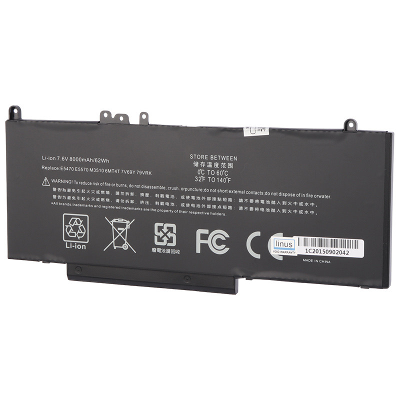 باتری لپ تاپ دل Dell 6MT4T 4Cell