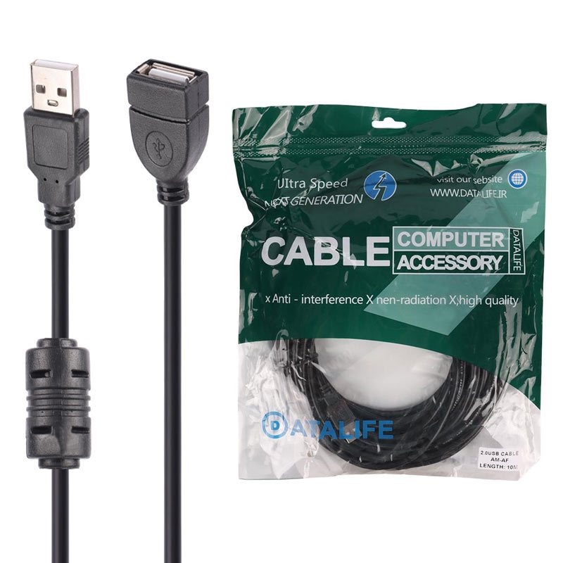 کابل افزایش طول DataLife USB 10m