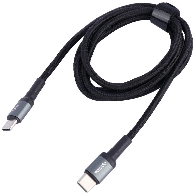 کابل تبدیل فست شارژ Yesido Type-C To Type-C CA78 60w 1.2m