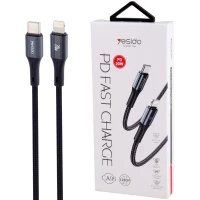 کابل تبدیل فست شارژ Yesido CA95 Type-C To Lightning PD 20W 1.2m