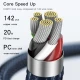 کابل تبدیل فست شارژ Yesido CA95 Type-C To Lightning PD 20W 1.2m
