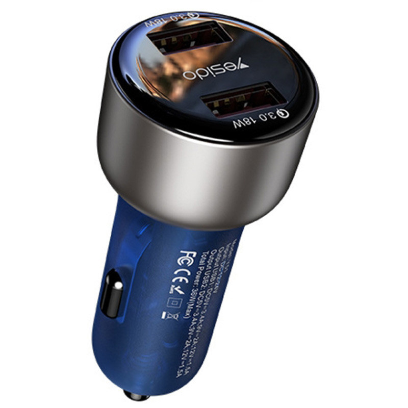 شارژر فندکی فست شارژ Yesido Y51 36w