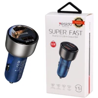 شارژر فندکی فست شارژ Yesido Y51 36w