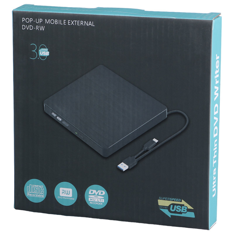 باکس تبدیل DVD رایتر اینترنال به اکسترنال Ultra Thin CB31005 19mm