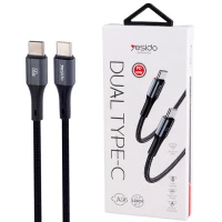 کابل تبدیل فست شارژ Yesido Type-C To Type-C CA96 PD 60w 1.2m