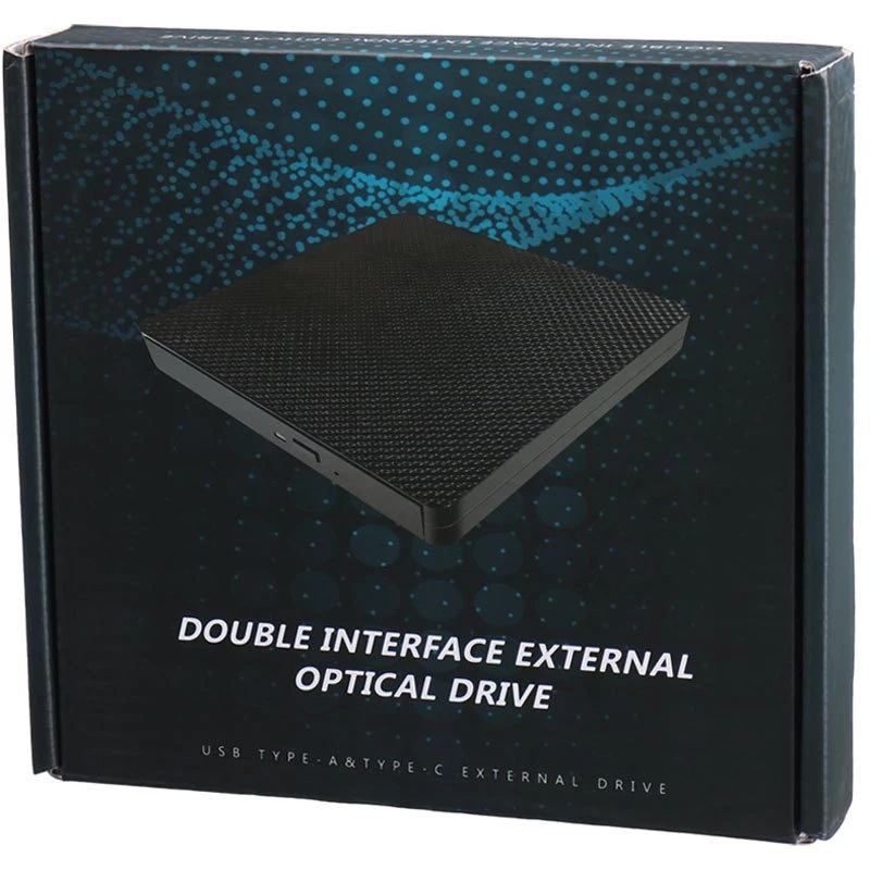 DVD رایتر اکسترنال دوبل Double CB31005 Type-C/USB3.0