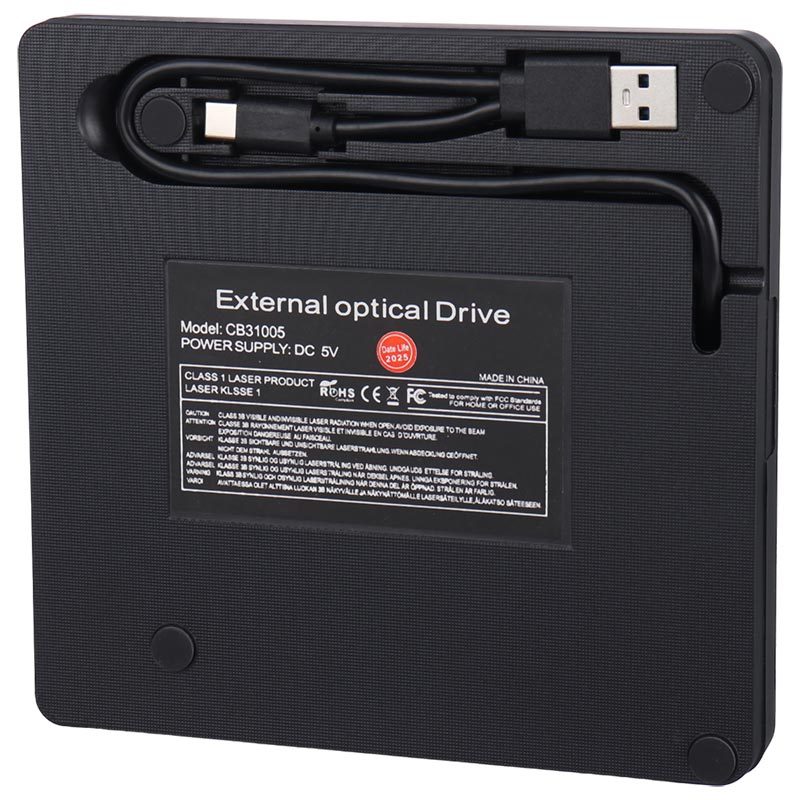 DVD رایتر اکسترنال دوبل Double CB31005 Type-C/USB3.0