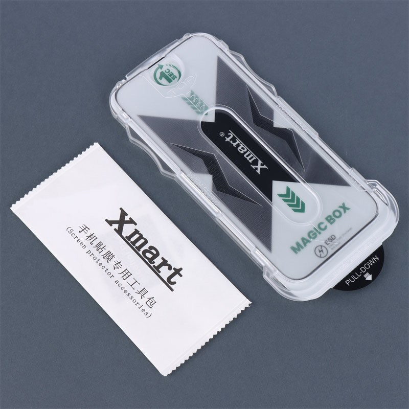 گلس تمام چسب Xmart Magic Glass Box آیفون iPhone 14 Pro Max