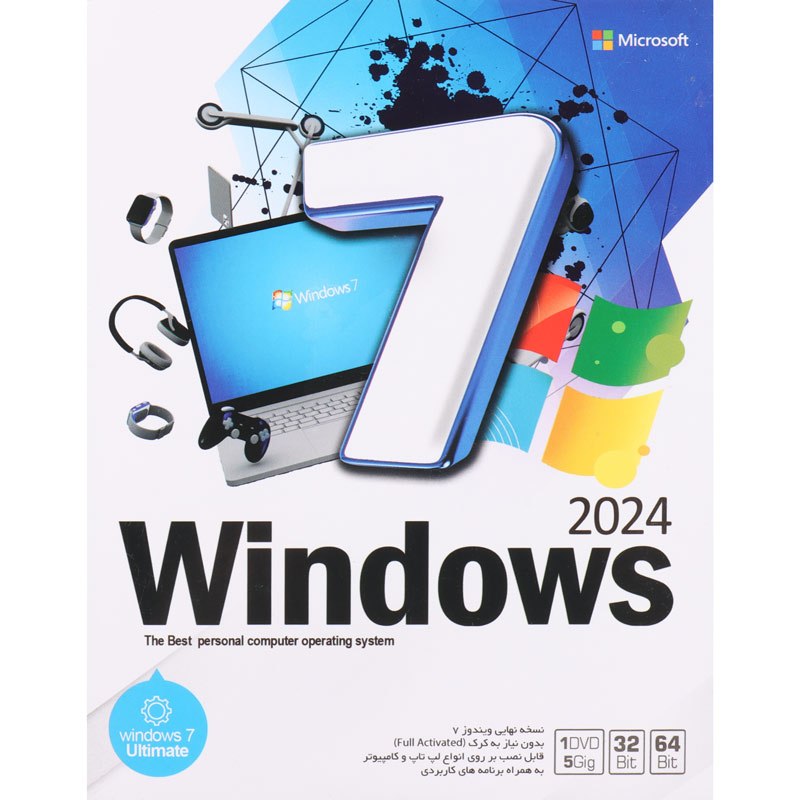 Windows 7 Ultimate 2024 + Assistant 1DVD5 نوین پندار