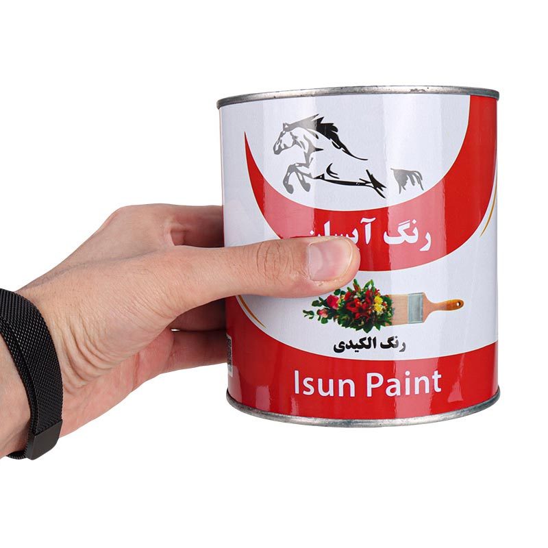 رنگ روغنی مشکی براق Isun Fam Iranian 1Kg