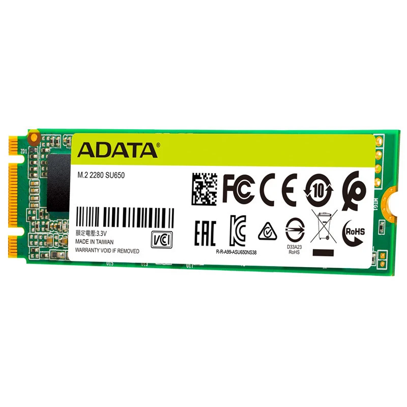 حافظه SSD ای دیتا Adata Ultimate SU650 256GB M.2