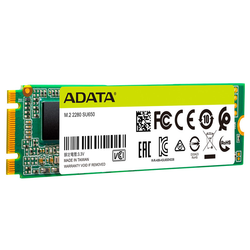 حافظه SSD ای دیتا Adata Ultimate SU650 256GB M.2