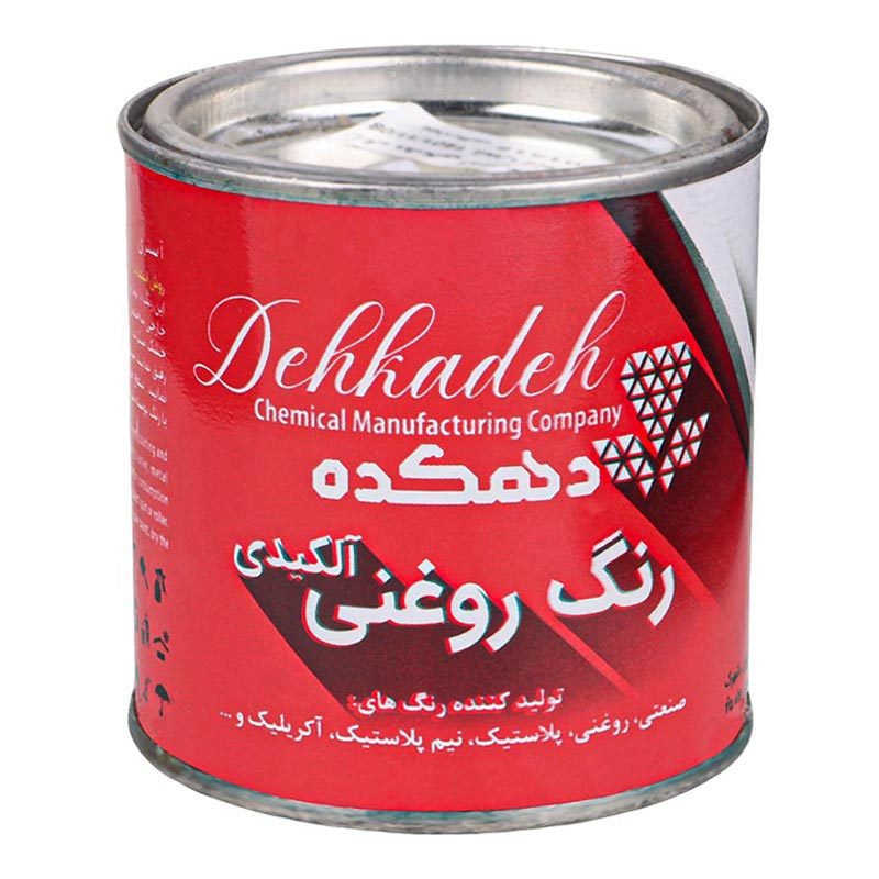 رنگ روغنی مشکی Dehkadeh 236ml