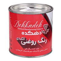 رنگ روغنی مشکی Dehkadeh 236ml