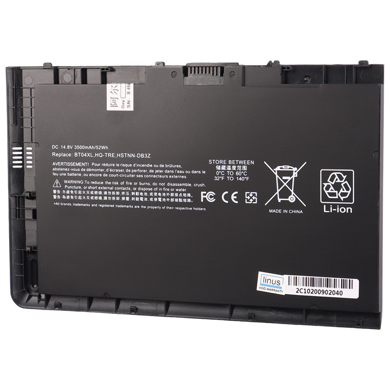 باتری لپ تاپ اچ پی HP EliteBook BT04XL 6Cell