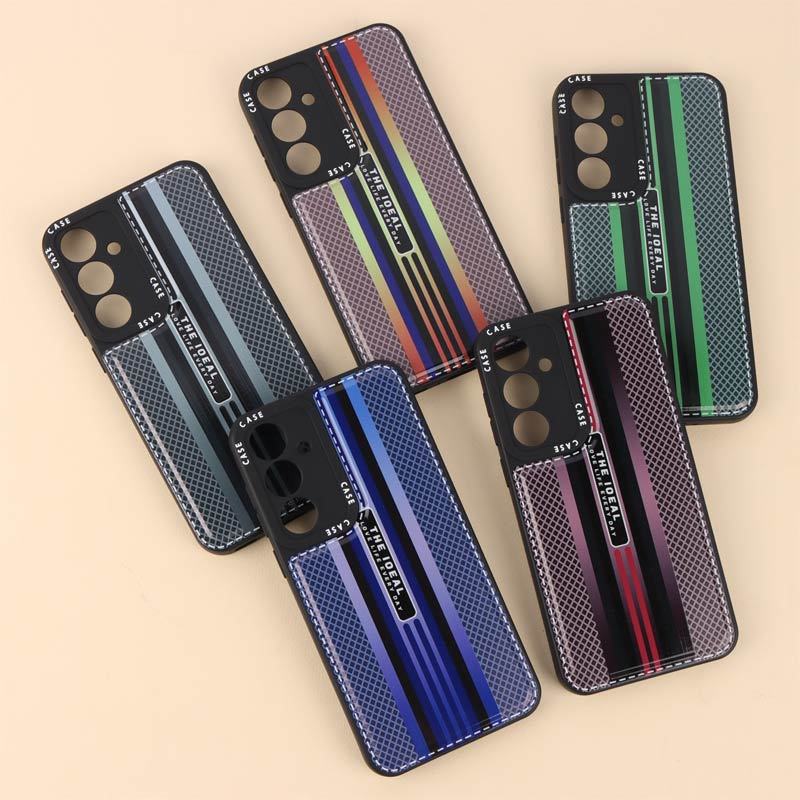 قاب ژله ای Case طرح دوخت محافظ لنزدار Samsung Galaxy A35