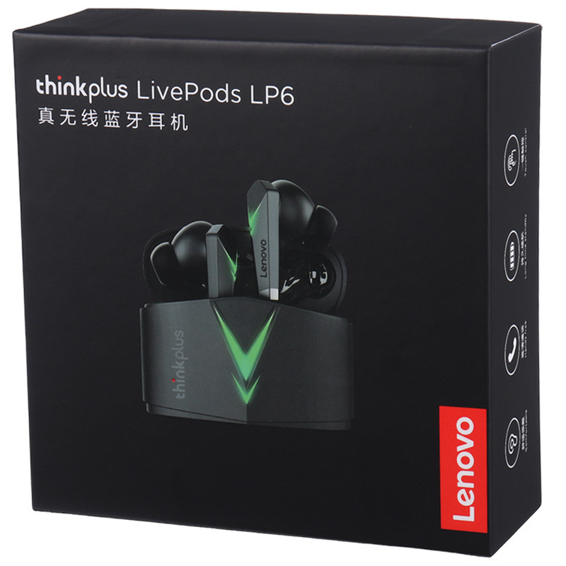 هندزفری بلوتوث دو تایی Lenovo ThinkPlus LP6 TWS
