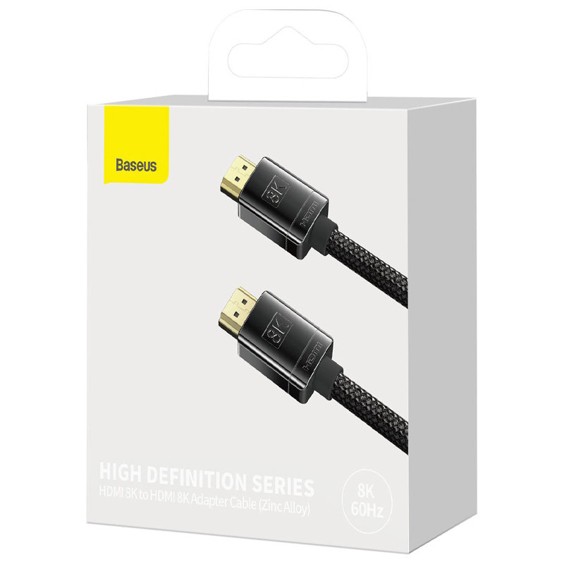 کابل Baseus High Definition Series WKGQ000101 HDMI V2.1 8K 2m
