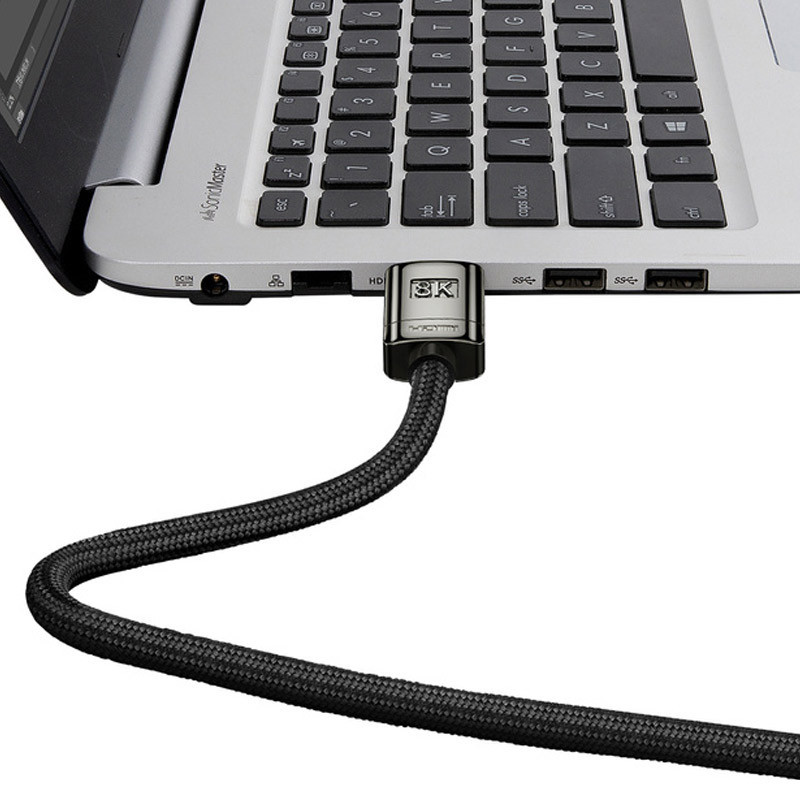 کابل Baseus High Definition Series WKGQ000101 HDMI V2.1 8K 2m