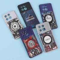 قاب ژله ای طرح دار مگ سیف محافظ لنزدار Xiaomi Poco X6 Pro