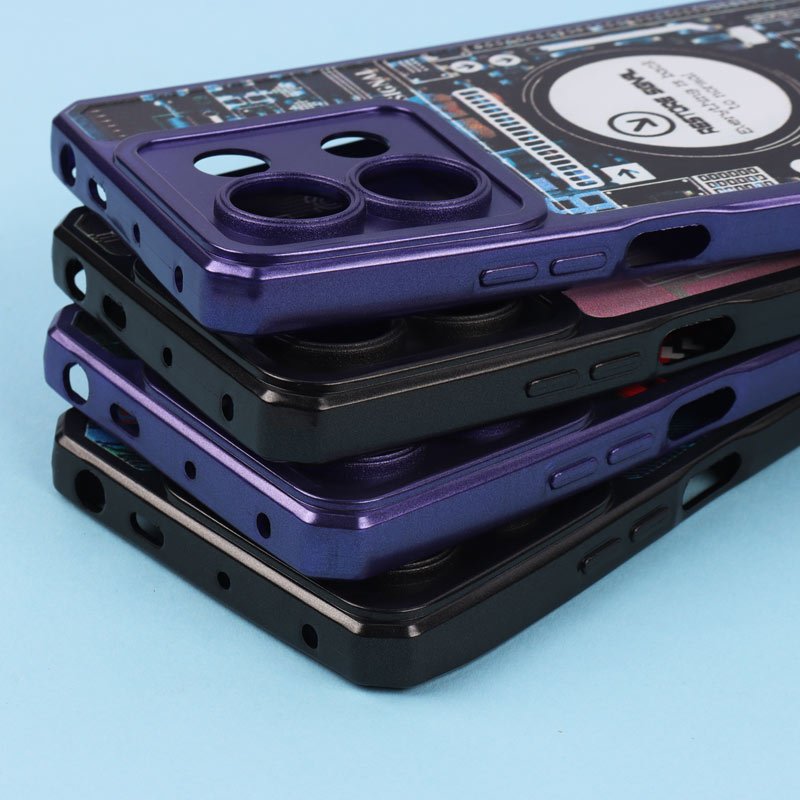 قاب ژله ای طرح دار مگ سیف محافظ لنزدار Xiaomi Poco X6