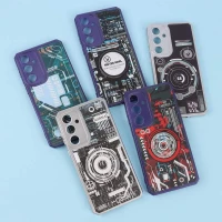 قاب ژله ای طرح دار مگ سیف محافظ لنزدار Samsung Galaxy A35