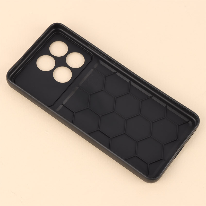 قاب ژله ای Case طرح دوخت محافظ لنزدار Xiaomi Poco X6 Pro