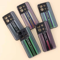 قاب ژله ای Case طرح دوخت محافظ لنزدار Xiaomi Poco X6