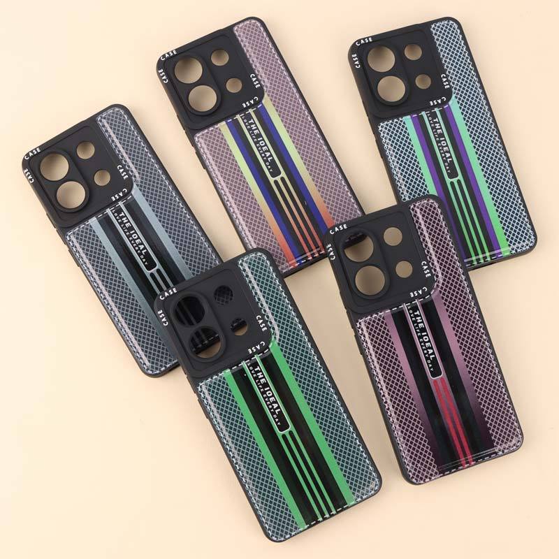قاب ژله ای Case طرح دوخت محافظ لنزدار Xiaomi Poco X6