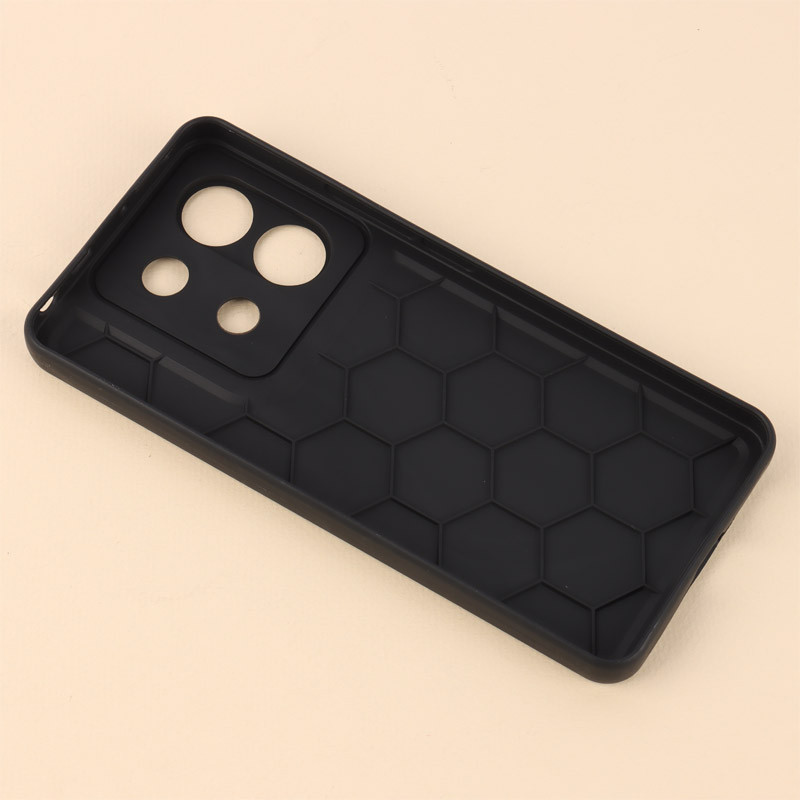 قاب ژله ای Case طرح دوخت محافظ لنزدار Xiaomi Poco X6