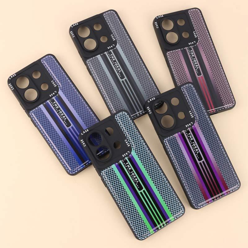 قاب ژله ای Case طرح دوخت محافظ لنزدار Xiaomi Redmi Note 13 Pro 5G