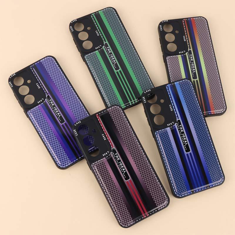 قاب ژله ای Case طرح دوخت محافظ لنزدار Samsung Galaxy A55