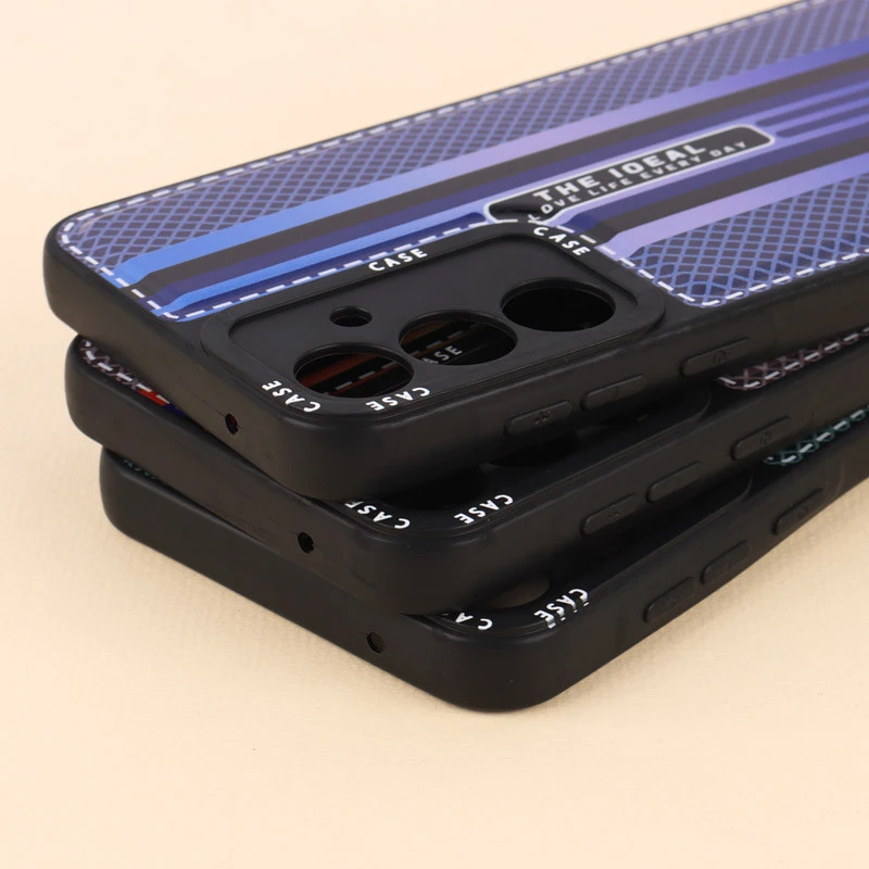 قاب ژله ای Case طرح دوخت محافظ لنزدار Samsung Galaxy A55