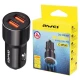 شارژر فندکی فست شارژ Awei C-856 3A QC3.0 PD 18W