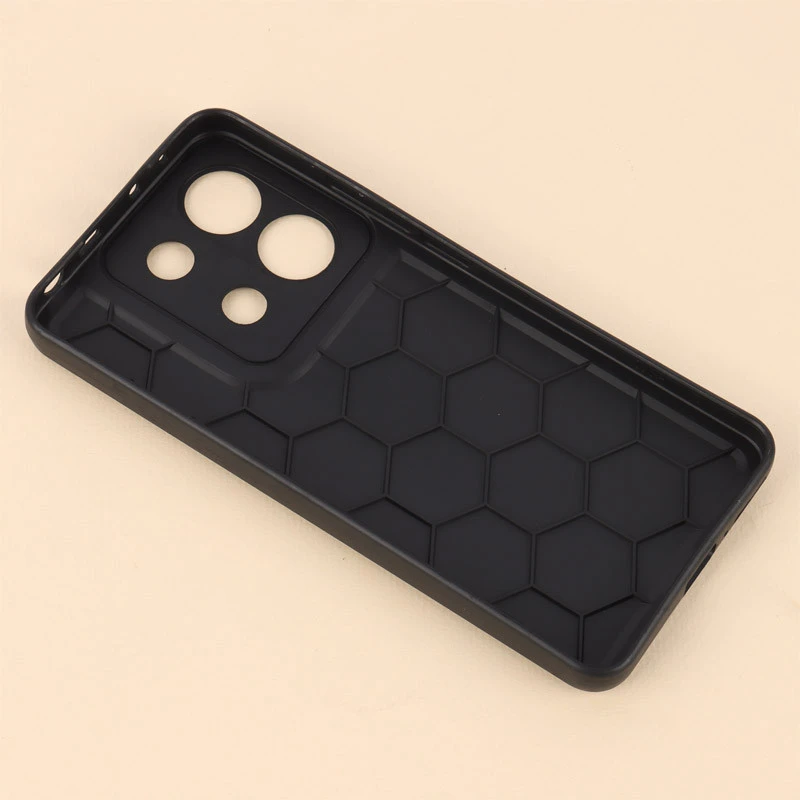 قاب ژله ای Case طرح دوخت محافظ لنزدار Xiaomi Redmi Note 13 4G