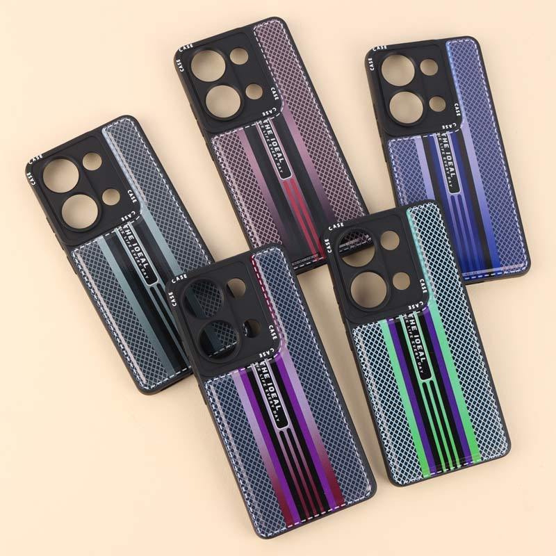 قاب ژله ای Case طرح دوخت محافظ لنزدار Xiaomi Redmi Note 13 Pro 4G