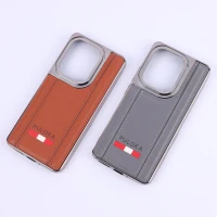 قاب چرمی Puloka طرح دوخت Xiaomi Redmi Note 13 Pro 4G