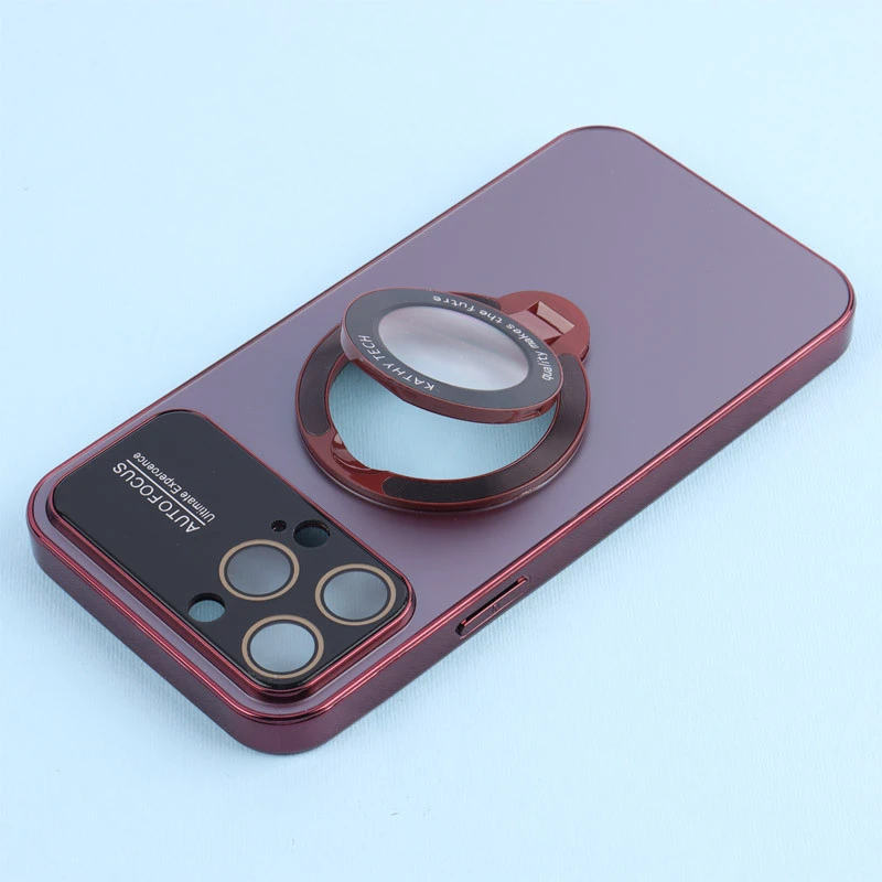 قاب Kathy Tech Auto Focus آیفون iPhone 13 Pro Max استندشو محافظ لنزدار