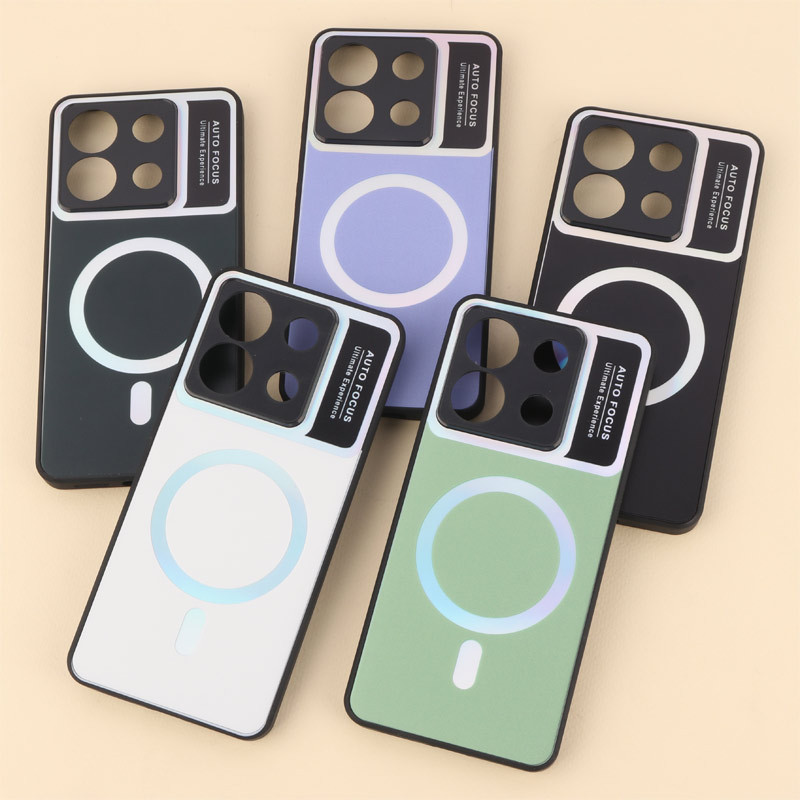 قاب مگ سیف PVD Auto Focus محافظ لنزدار Xiaomi Poco X6