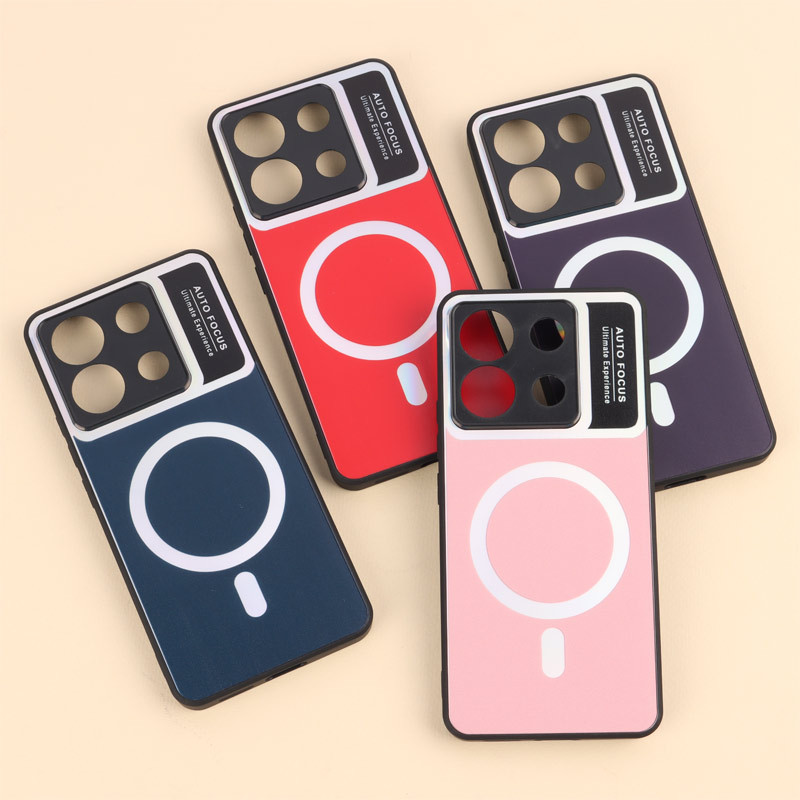 قاب مگ سیف PVD Auto Focus محافظ لنزدار Xiaomi Poco X6