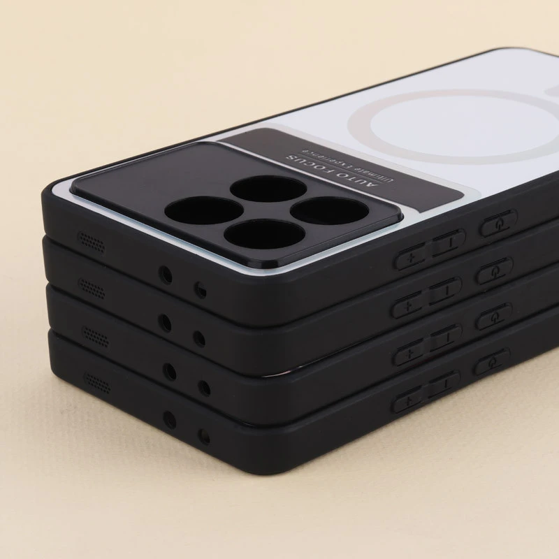 قاب مگ سیف PVD Auto Focus محافظ لنزدار Xiaomi Poco X6 Pro
