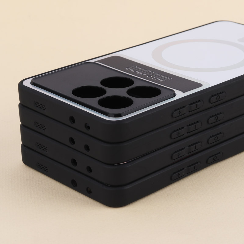 قاب مگ سیف PVD Auto Focus محافظ لنزدار Xiaomi Poco X6 Pro