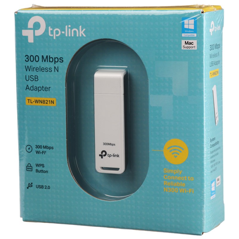 کارت شبکه بی سیم TP-LINK TL-WN821N 300Mbps