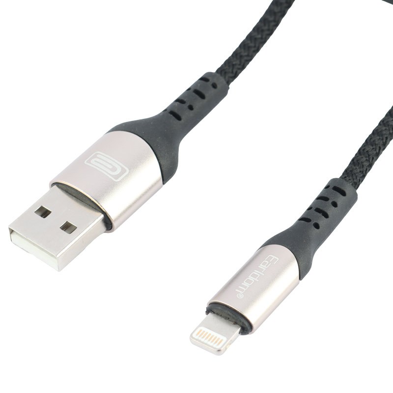 کابل آیفونی فست شارژ Earldom EC-107I 2.4A 1m