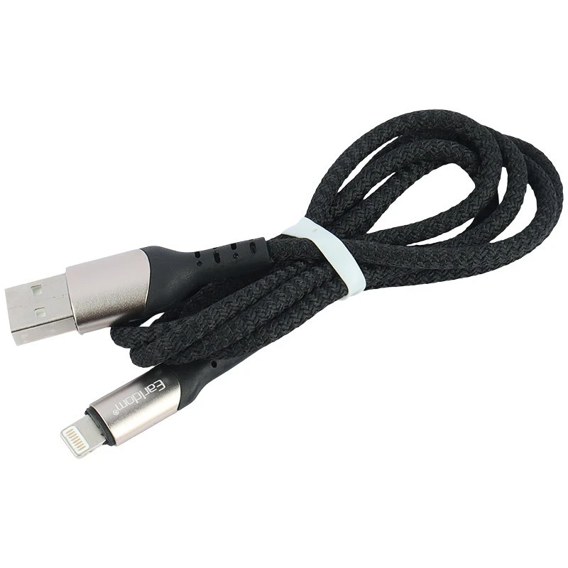 کابل آیفونی فست شارژ Earldom EC-107I 2.4A 1m