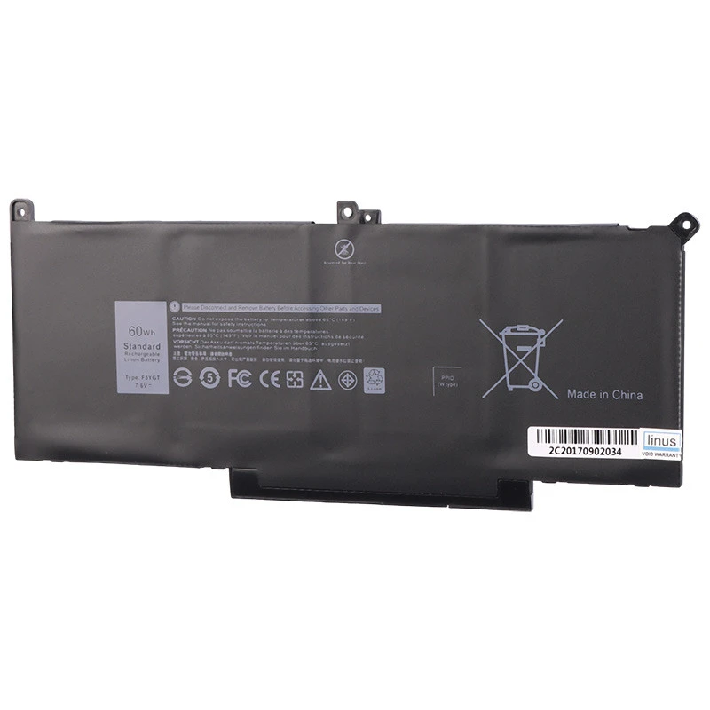 باتری لپ تاپ دل Dell Latitude F3YGT 4Cell