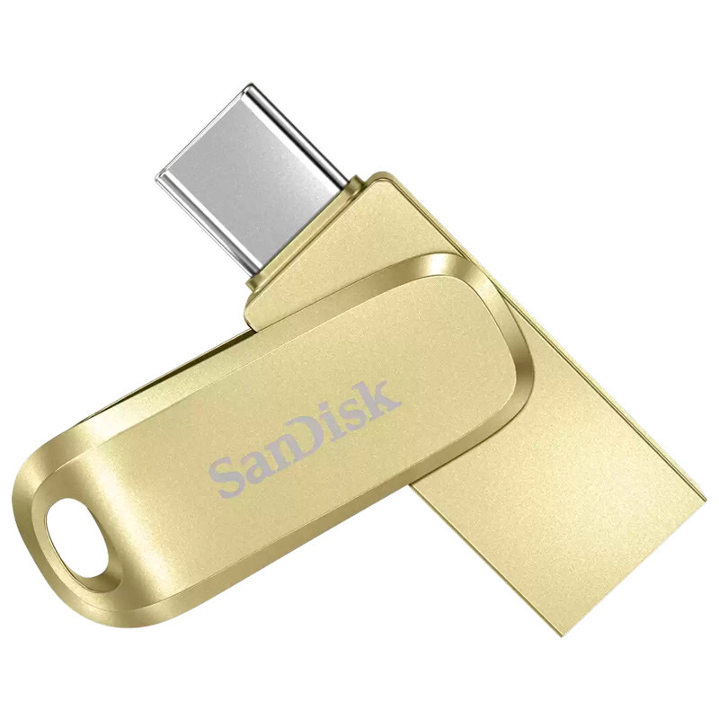 فلش 256 گیگ سن دیسک SanDisk Dual Drive Luxe OTG Type-C USB3.1