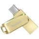 فلش 256 گیگ سن دیسک SanDisk Dual Drive Luxe OTG Type-C USB3.1