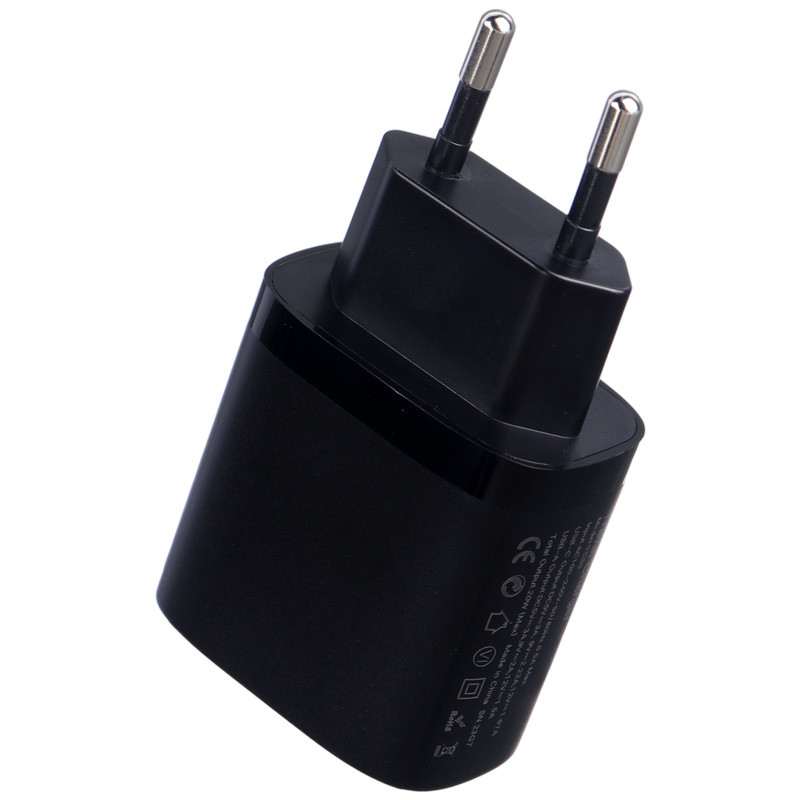 شارژر دیواری فست شارژ Yesido YC50 2Port 3A QC3.0 PD 20W + کابل تبدیل تایپ سی