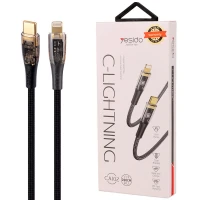 کابل تبدیل فست شارژ Yesido CA102 Type_C To Lightning 3A PD 20W 2m
